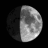 Moon age: 8 days, 20 hours, 55 minutes,70%